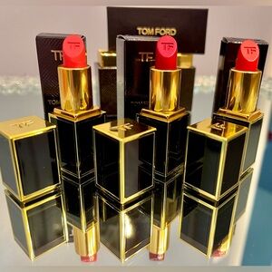 Tom Ford Lip Color Rouge A Levres Set 3 Parker-orange/Cameron-red/Sean-pink NIB